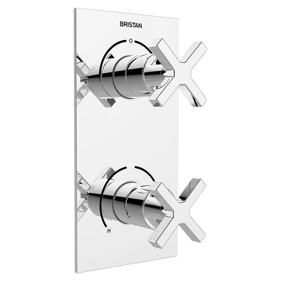 Bristan-Casino-Recessed-Thermostatic-Two-Outlet-Diverter-Shower-Valve