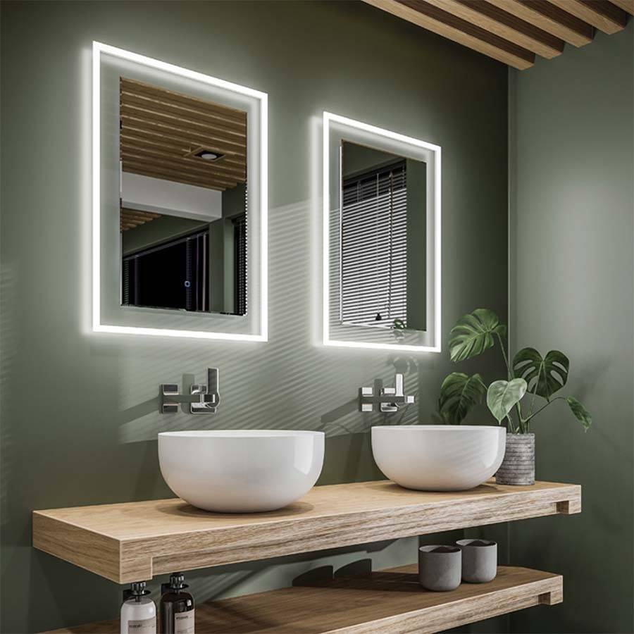 HiB Element 50 LED Bathroom Mirror-2