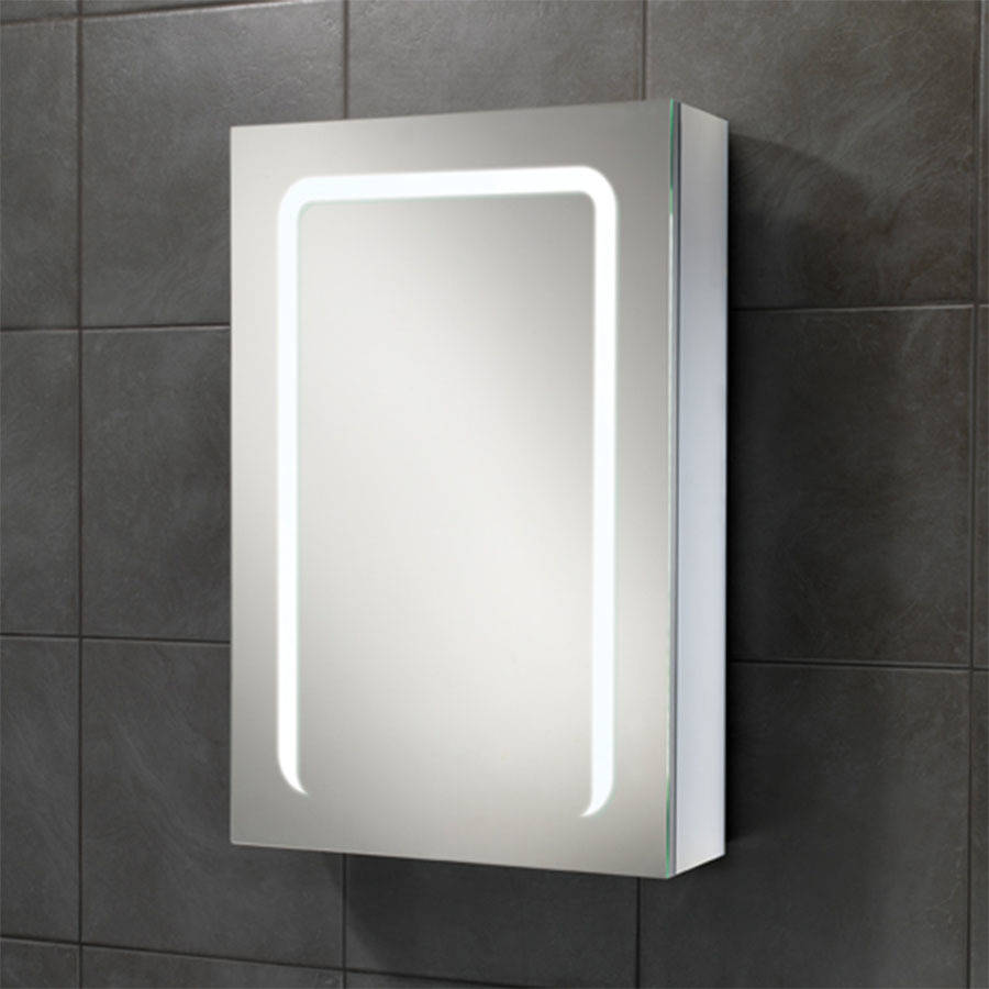 HiB Stratus 50 LED Demisting Mirror Cabinet-2