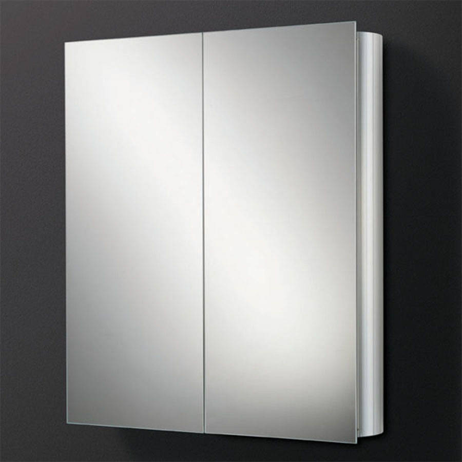 HiB Quantum Double Door Aluminium Mirror Cabinet-1