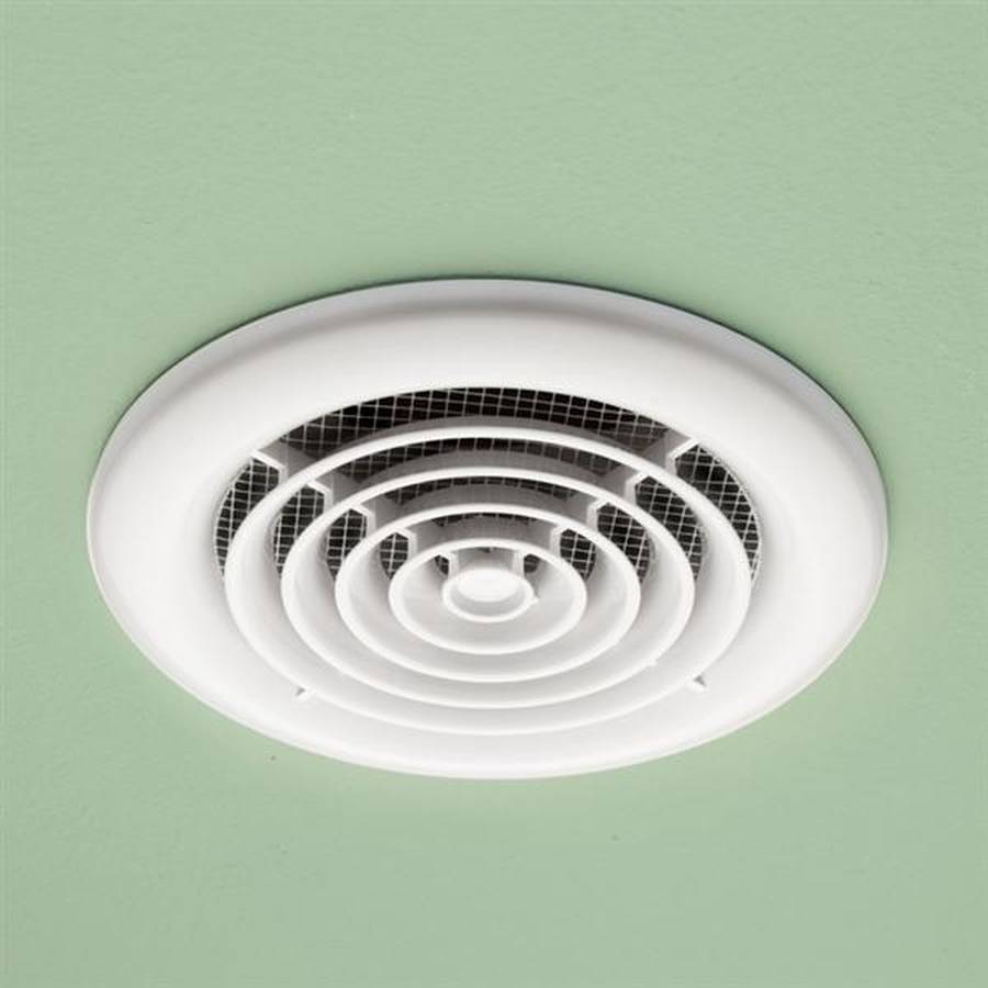 HiB Cyclone Wet Room Inline White Extractor Fan
