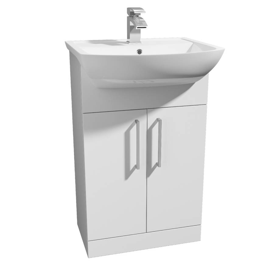 Kartell Pure 550mm Cabinet with Basin