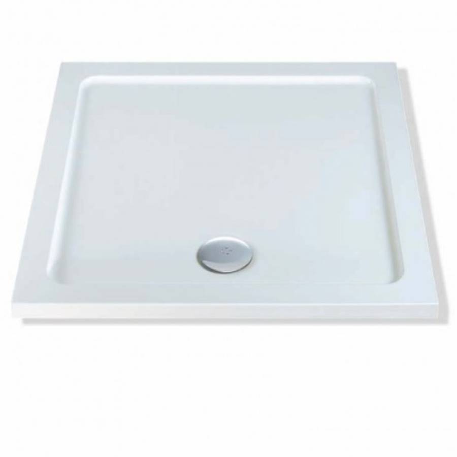 MX Elements 800 x 800mm Square Flat Top Shower Tray