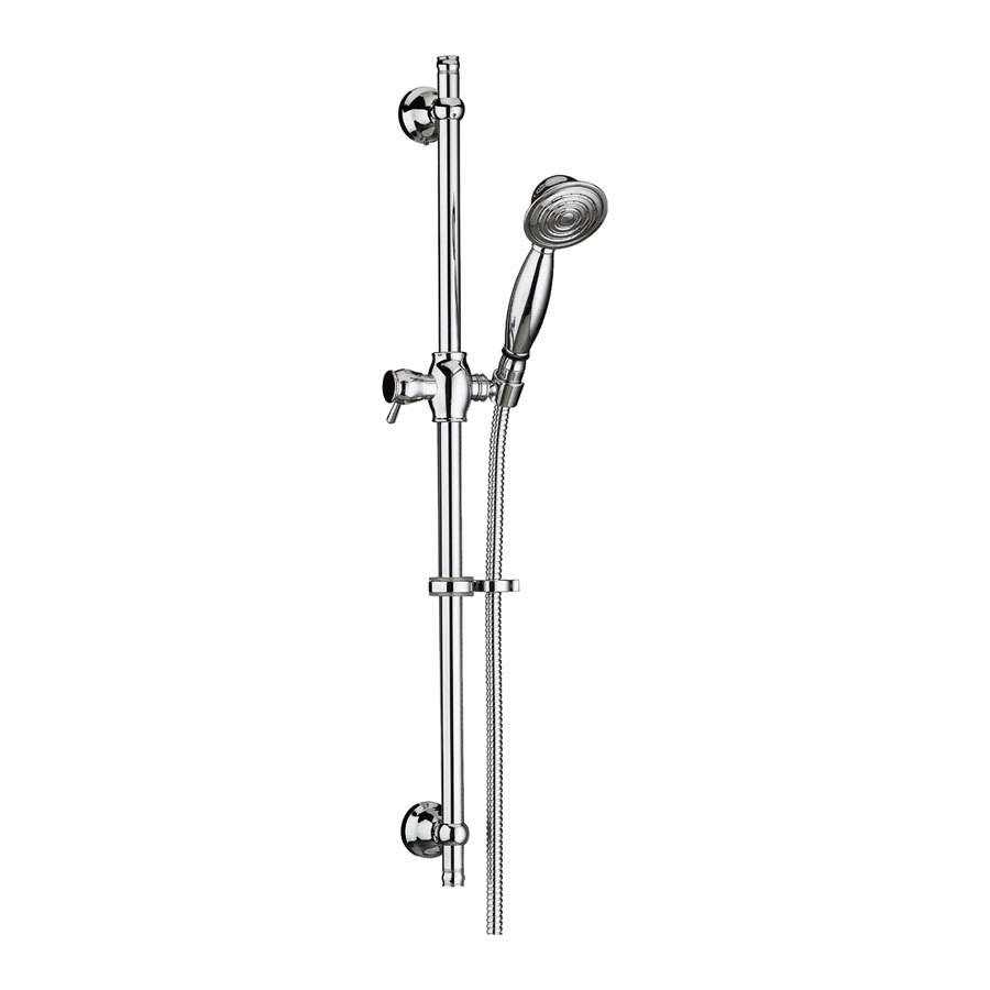 Bristan Traditional Shower Kit with Riser and Single Function Handset