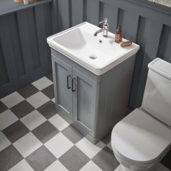 Tavistock Marston 500mm Matt Spruce Floor Mounted Vanity Unit Tavistock Marston 500mm Matt Spruce Floor Mounted Unit Lucia Black Handles