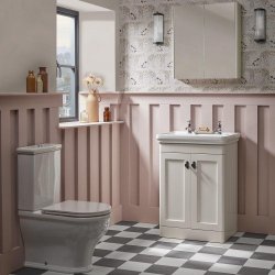 Tavistock Marston 600mm Paper White Floor Mounted Vanity Unit Tavistock Marston 600mm Paper White Floor Mounted Vanity Unit Room Setting