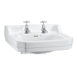 Burlington Edwardian 560mm Two Tap Hole Basin Burlington Edwardian 560mm Two Tap Hole Basin