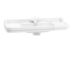 Burlington Edwardian 1200mm One Tap Hole Basin Burlington Edwardian 120cm 1 Tap Hole Basin