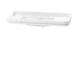 Burlington Edwardian 1200mm Two Tap Hole Basin Burlington Edwardian 120cm 2 Tap Hole Basin