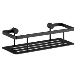 Smedbo Sideline Black 250 x 103mm Soap Basket