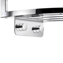 Smedbo Sideline Chrome Corner Shower Basket