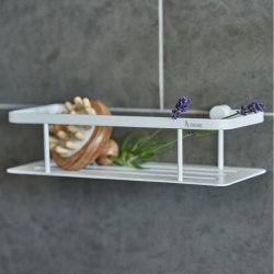 Smedbo Sideline White Shower Basket