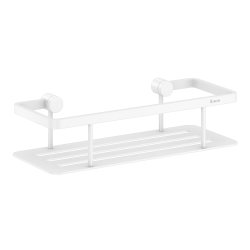 Smedbo Sideline White 250 x 103mm Soap Basket