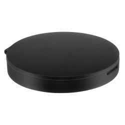 Smedbo Outline Lite 100mm Black Travel Mirror
