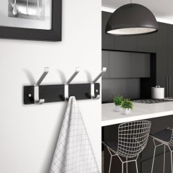 Smedbo Beslagsboden Triple Coat and Hat Rack