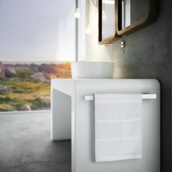 Smedbo Outline Chrome Cabinet Towel Bar