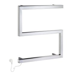 Smedbo Dry Polished Steel Electrical S Model Towel Warmer