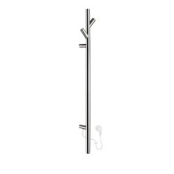 Smedbo Dry Polished Stainless Steel Electrical Short Tree Towel Warmer