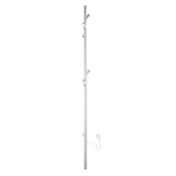 Smedbo Dry Polished Stainless Steel Electrical Angular Tree Towel Warmer