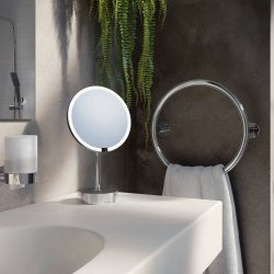 Smedbo Dry Polished Stainless Steel Electrical Ring Towel Warmer