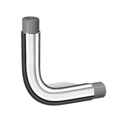 Smedbo Living Concept Chrome RH Grab Bar L Shape Connection