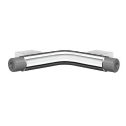 Smedbo Living Concept Chrome Grab Bar Corner Connection