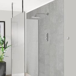 Aqualisa iSystem Concealed Smart Shower with Wall Fixed Head (Gravity Pumped)