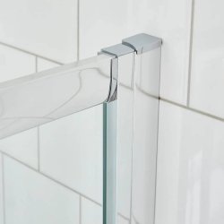 Nuie Ella 700mm Chrome Framed Quadrant Shower Enclosure