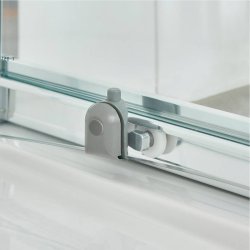 Nuie Ella 700mm Chrome Framed Quadrant Shower Enclosure