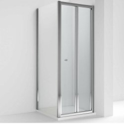 Nuie Ella 760mm Chrome Framed Bifold Shower Door