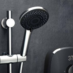 Aqualisa eMotion 8.5kw Space Grey Electric Shower