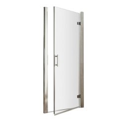 Nuie Pacific Chrome 760mm Hinged Shower Door