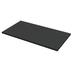 Roman Infinity 1200 x 800mm Black Slate Rectangular Shower Tray