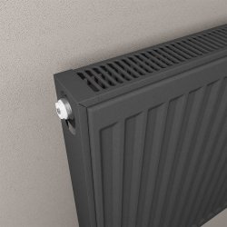Eastbrook 600 x 1200mm Anthracite Type 11 Compact Panel Radiator