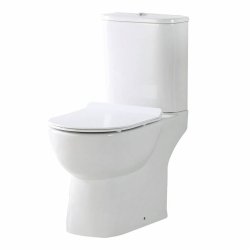 Scudo Belini Rimless Open Back Pan with Cistern