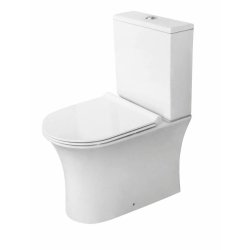 Scudo Deia Rimless Closed Back Pan with Cistern