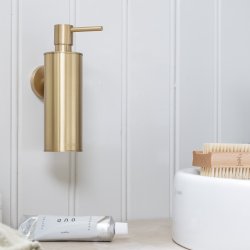 Smedbo Home Brushed Brass Soap Dispenser