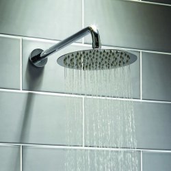 Scudo Chrome Round 200mm Fixed Shower Head