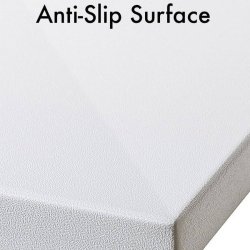 MX Ducostone Flat Top 1200 x 900mm Anti Slip Rectangular Shower Tray with Waste