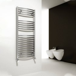 WSB-Reina Diva Curved Heated Chrome Towel Rail 1400 x 600mm-1