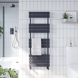 Scudo Life Anthracite 800 x 450mm Towel Radiator