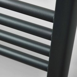 Scudo Strive Black 1000 x 400mm Towel Radiator