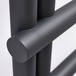 Scudo Carlo Carbon Anthracite 1750 x 500mm Towel Radiator