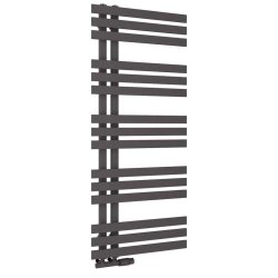 Scudo Elizabeth Carbon Anthracite 1200 x 500mm Towel Radiator