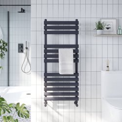 Scudo Instyle Carbon Anthracite 1200 x 500mm Towel Radiator