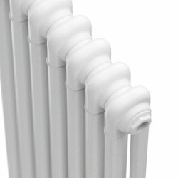 Scudo White 1500 x 515mm 2 Column Vertical Radiator