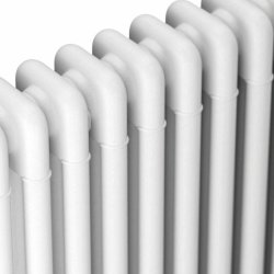 Scudo White 600 x 1190mm 3 Column Horizontal Radiator