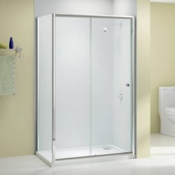 Merlyn Ionic Source 1100mm Sliding Shower Door Recess Fitting