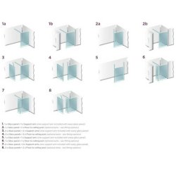 Essential Spring2 1200mm Wetroom Panel