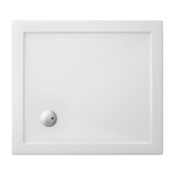Britton Zamori 900 x 800mm Rectangular Shower Tray